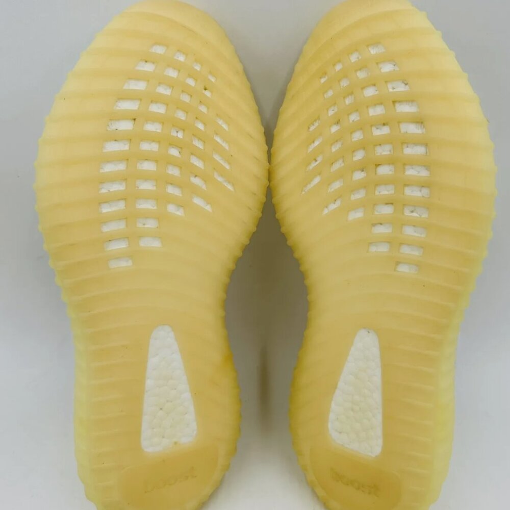 Mens Yeezy Boost 350 V2 TCream/riple White Sneaker Size 9.5 - Picture 11 of 13